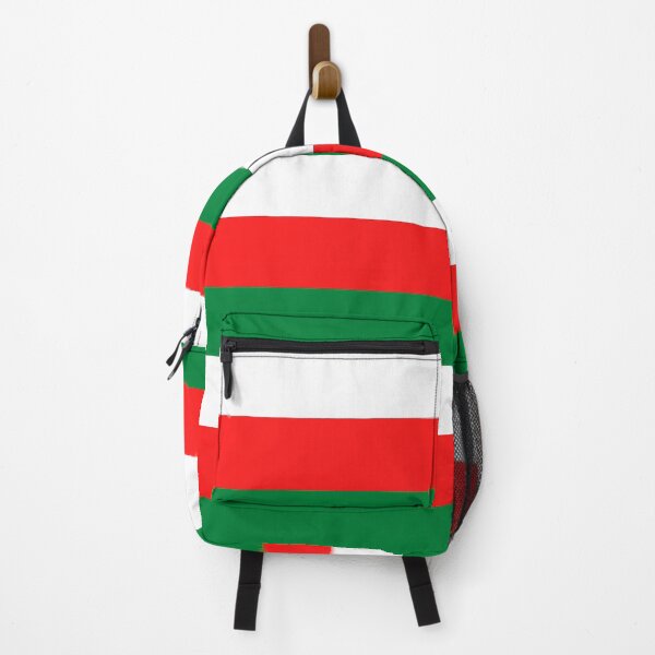 Item preview, Green red and white striped designed and sold by greentiger1.