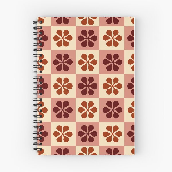 Item preview, Burgundy Flower Checkerboard designed and sold by CaseyCara.