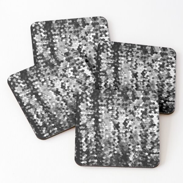 Item preview, Black Sequin Glitter Iridescent Sparkle designed and sold by lorrinani.
