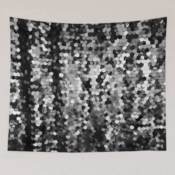Item preview, Black Sequin Glitter Iridescent Sparkle designed and sold by lorrinani.