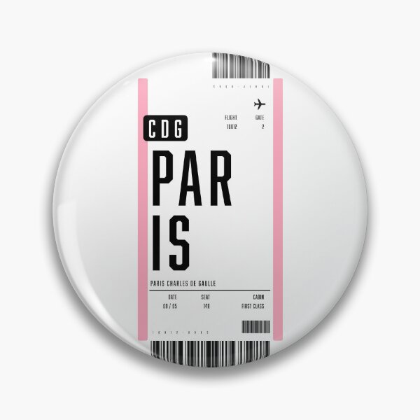 Item preview, Paris Boarding Pass designed and sold by ind3finite.