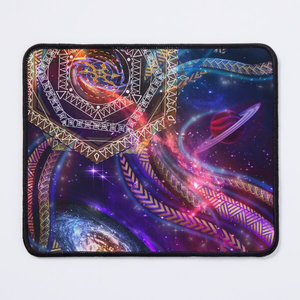 Item preview, Polynesian Sacred Geometry StarGazer Abstract Print designed and sold by sunnthreads.