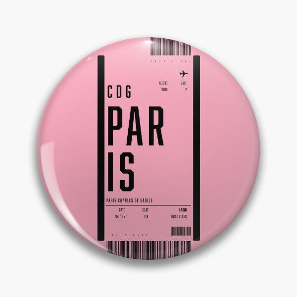 Item preview, Paris Boarding Pass designed and sold by ind3finite.