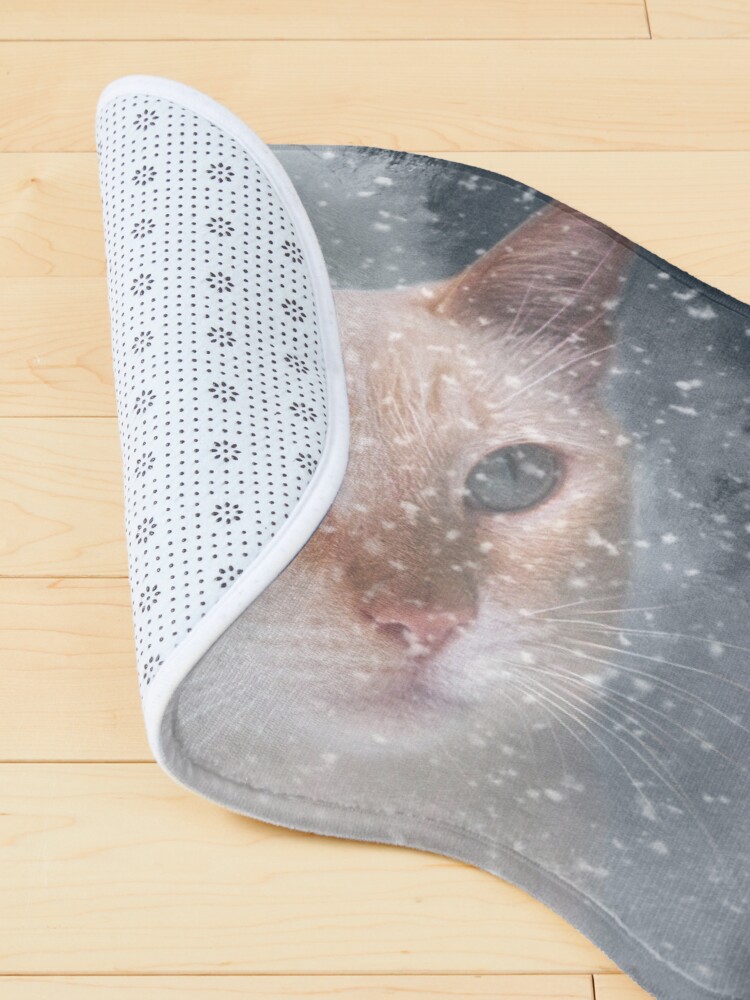 Alternate view of Counting Snowflakes Pet Mat