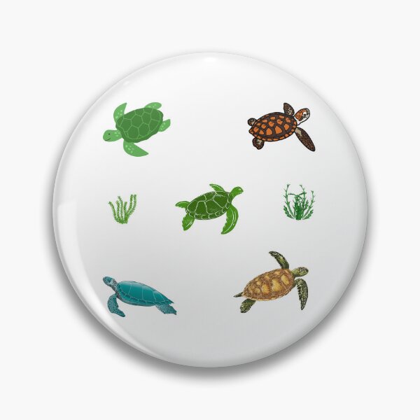 Item preview, Sea Turtles and Seaweed Marine Life  designed and sold by silviaol.