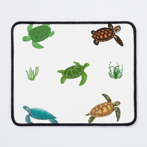 Item preview, Sea Turtles and Seaweed Marine Life designed and sold by silviaol.
