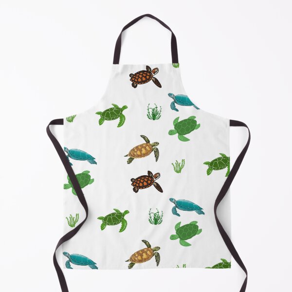 Item preview, Sea Turtles and Seaweed Marine Life designed and sold by silviaol.