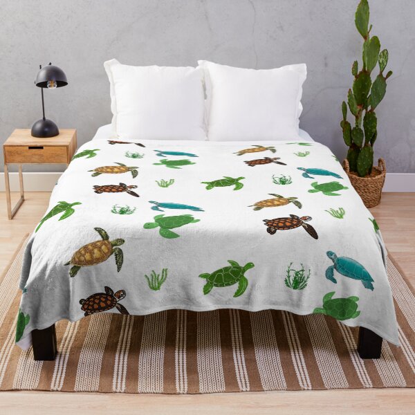 Item preview, Sea Turtles and Seaweed Marine Life  designed and sold by silviaol.