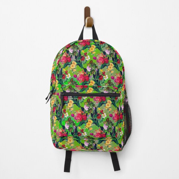 Item preview, Flowers in a diamond floral pattern, decorative pattern, modern design, flowers repeat pattern, green floral designed and sold by ZeinabTaha.