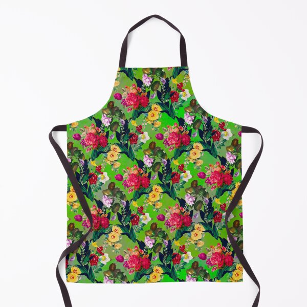 Artikelvorschau, Blumen in einem Rautenmuster, dekoratives Muster, modernes Design, Blumen-Wiederholungsmuster, grünes Blumenmuster entworfen und verkauft von ZeinabTaha.