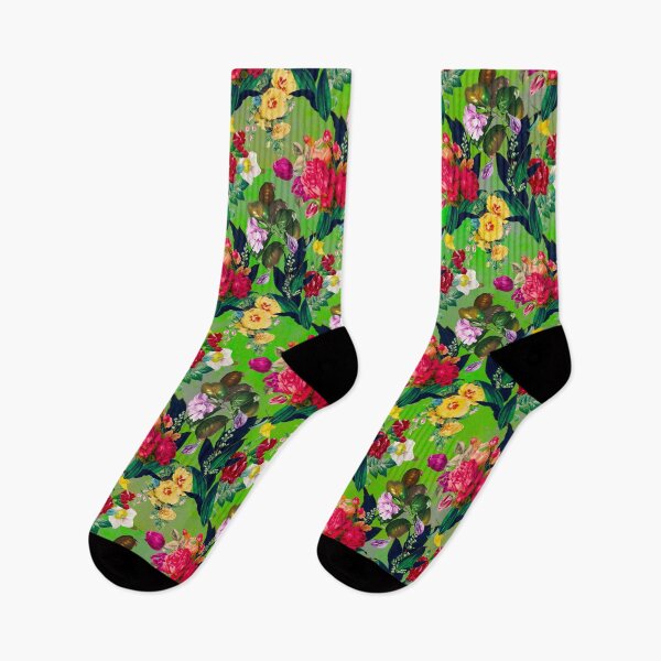 Item preview, Flowers in a diamond floral pattern, decorative pattern, modern design, flowers repeat pattern, green floral   designed and sold by ZeinabTaha.