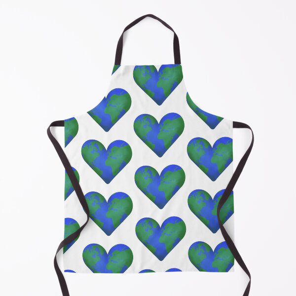 Item preview, Earth Heart Illustration Map designed and sold by Garden-View.