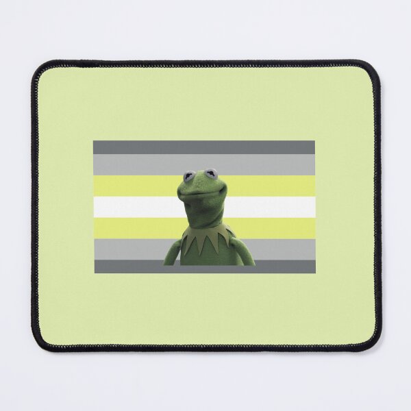Item preview, Kermit The Frog Demi-boy Flag designed and sold by Charlie Draws.