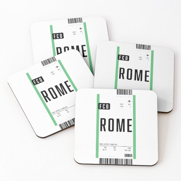 Item preview, Rome Boarding Pass designed and sold by ind3finite.