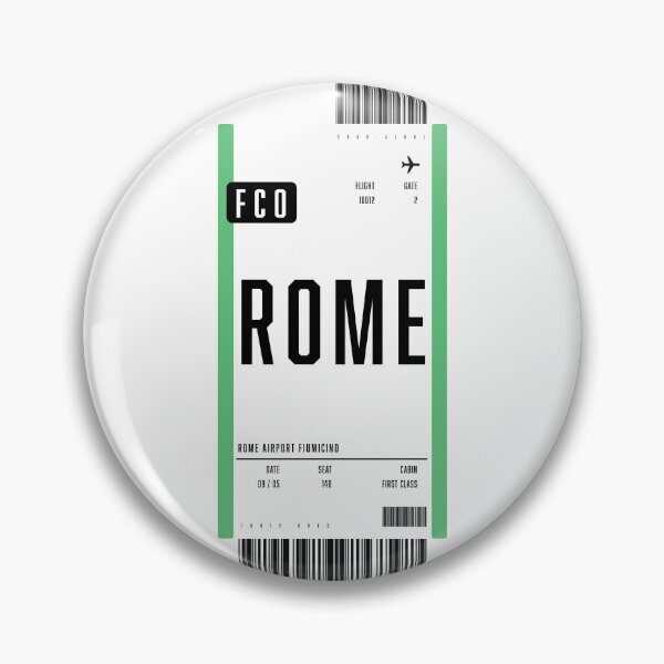 Item preview, Rome Boarding Pass designed and sold by ind3finite.