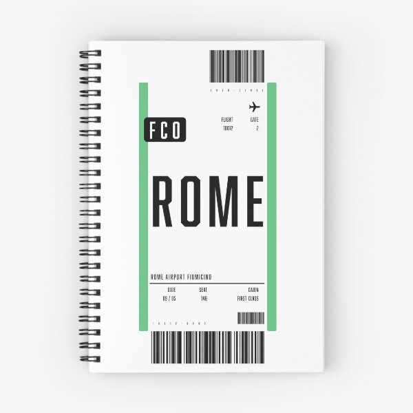 Item preview, Rome Boarding Pass designed and sold by ind3finite.