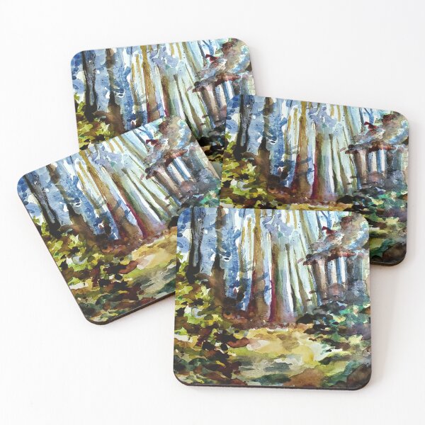 Item preview, The Forest Watercolor designed and sold by signaturelaurel.