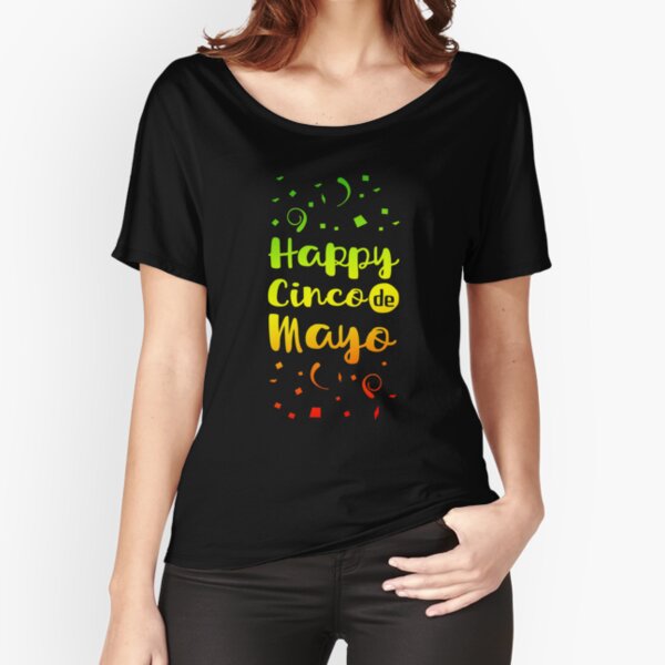 Item preview, Happy Cinco de Mayo T-shirt with Pinata Confetti designed and sold by MemWear.