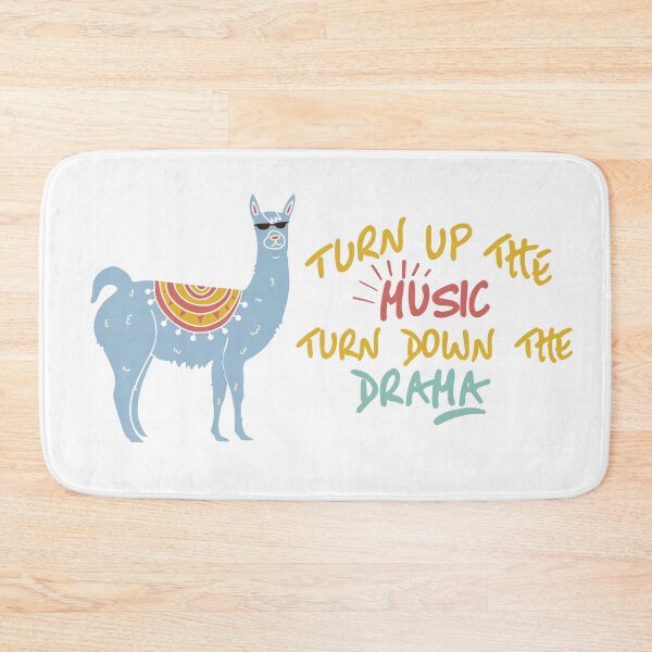 Item preview, Turn Up The Music, Turn Down The Drama designed and sold by chillaxcats.