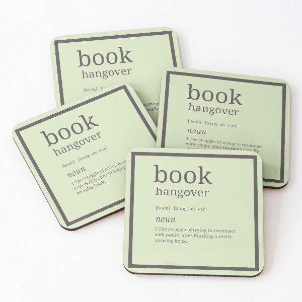 Item preview, Book hangover Green designed and sold by bookedflight.