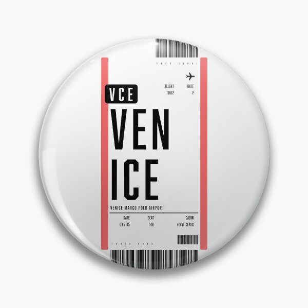 Item preview, Venice Boarding Pass designed and sold by ind3finite.