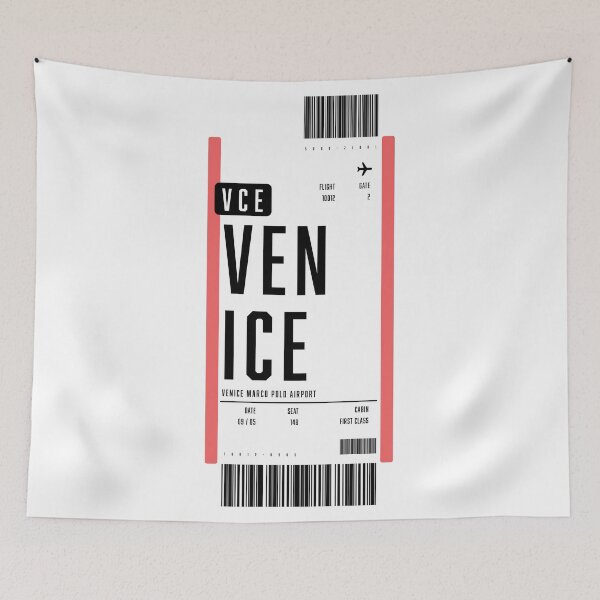 Item preview, Venice Boarding Pass designed and sold by ind3finite.