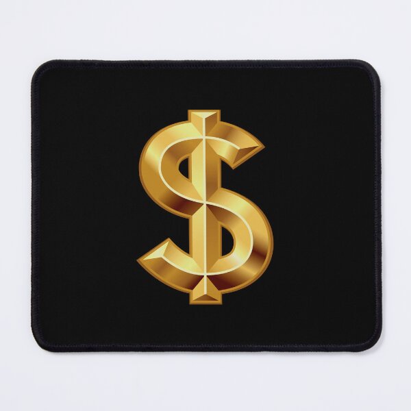 Item preview, Golden Dollar Sign - Single designed and sold by PawsitiveMum.