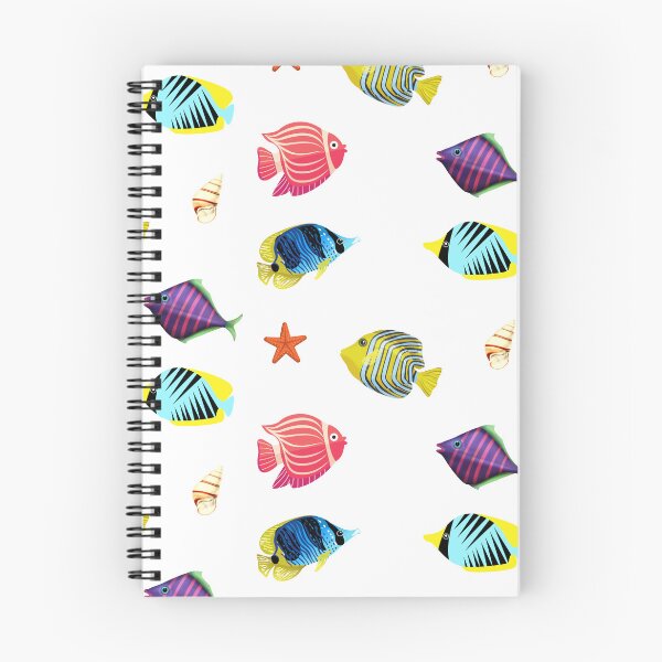 Item preview, Colorful Tropical Ocean Marine Life Fish and Shells designed and sold by silviaol.