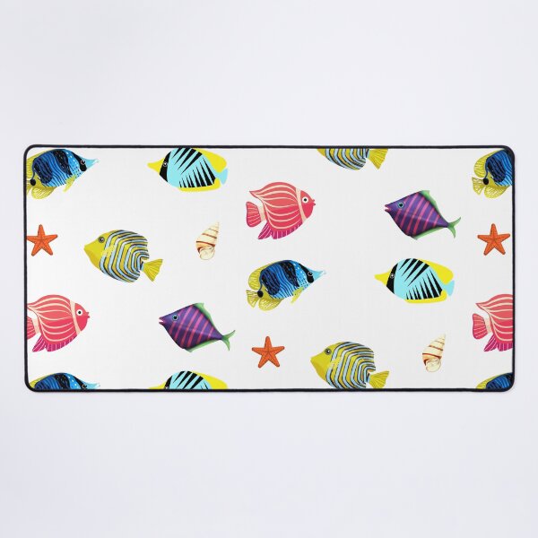 Item preview, Colorful Tropical Ocean Marine Life Fish and Shells designed and sold by silviaol.