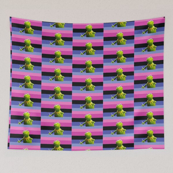 Item preview, Kermit the Frog Omnisexual Flag designed and sold by Charlie Draws.