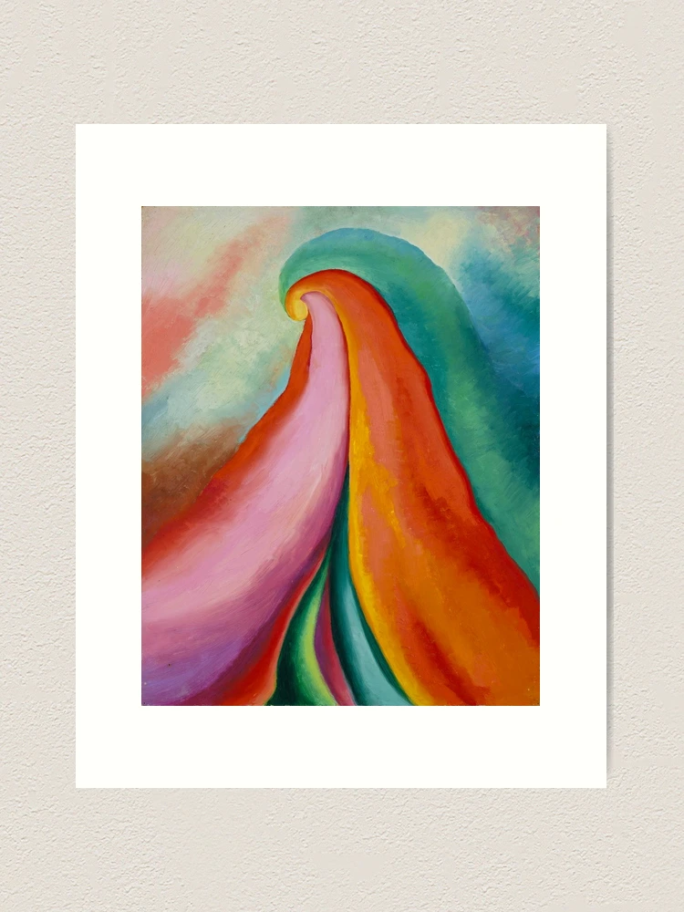 IA O'KEEFFE ポスター Georgia O'Keeffe: Abstraction Blue Poster – MoMA Design Store