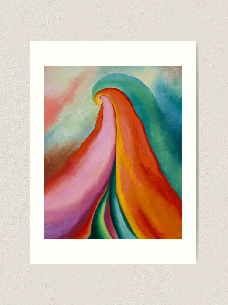 IA O'KEEFFE ポスター Original Georgia O'keeffe Exhibition Poster - New York