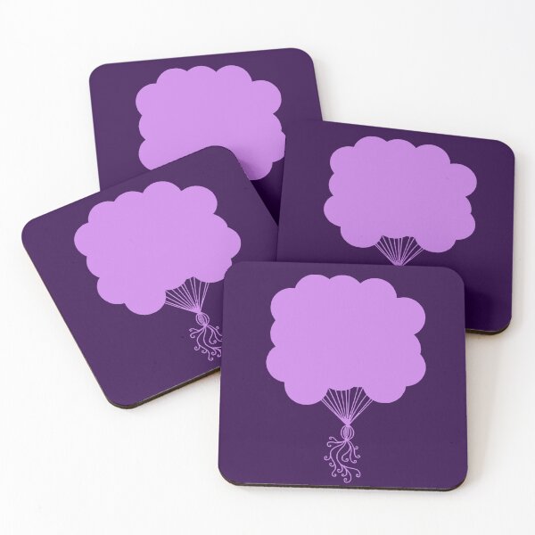 Item preview, Purple Party Balloons Silhouette designed and sold by Deborah Camp.