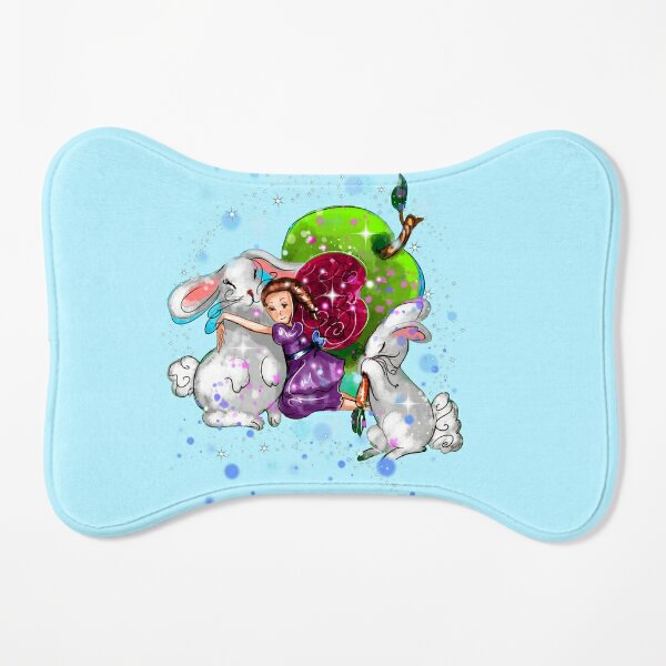 Buppy The Bunny Fairy With Sparkles™ Dog Mat