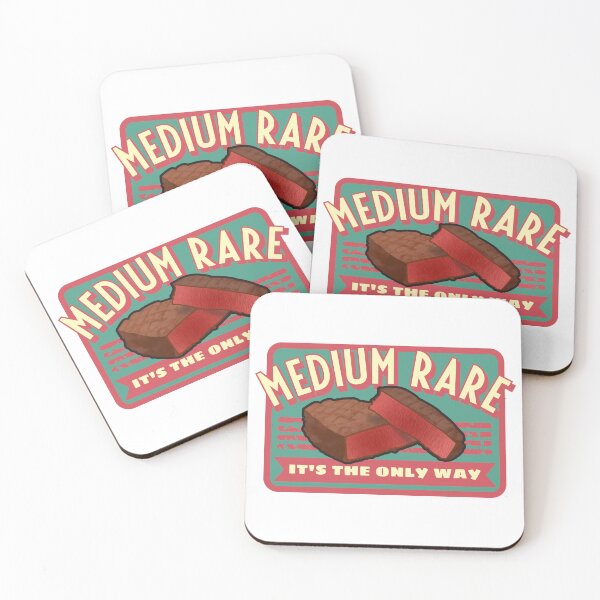 Item preview, Retro Medium Rare Steak  designed and sold by PoormanToast.