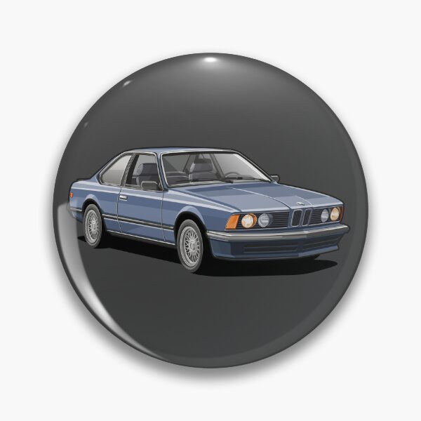 Item preview, German Legend 635 CSi  E24 Blue Classic designed and sold by SketchNinja.
