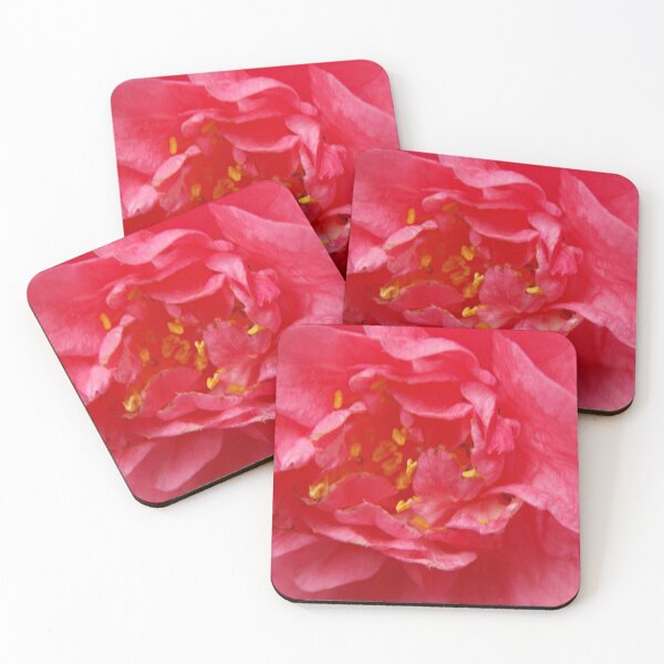 Item preview, Stunning Deep Pink Camellia Flower Macro designed and sold by branaghbel.