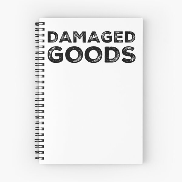 Item preview, Damaged Goods. Funny Typography Quote Design. designed and sold by That Cheeky Tee.