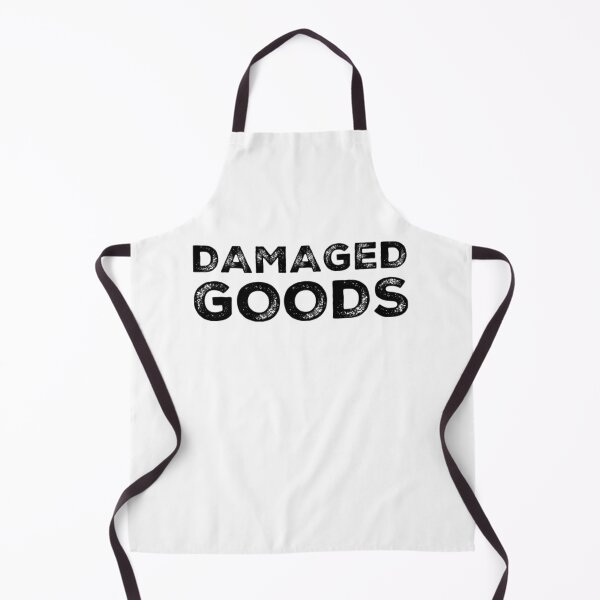Item preview, Damaged Goods. Funny Typography Quote Design. designed and sold by That Cheeky Tee.
