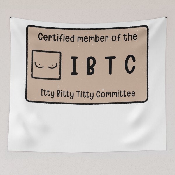 Item preview, Itty Bitty Titty Committee designed and sold by beckahbrooks.