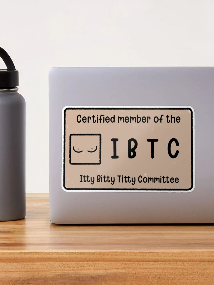 ibtc approved: timpa bras  itty-bitty-titty-committee
