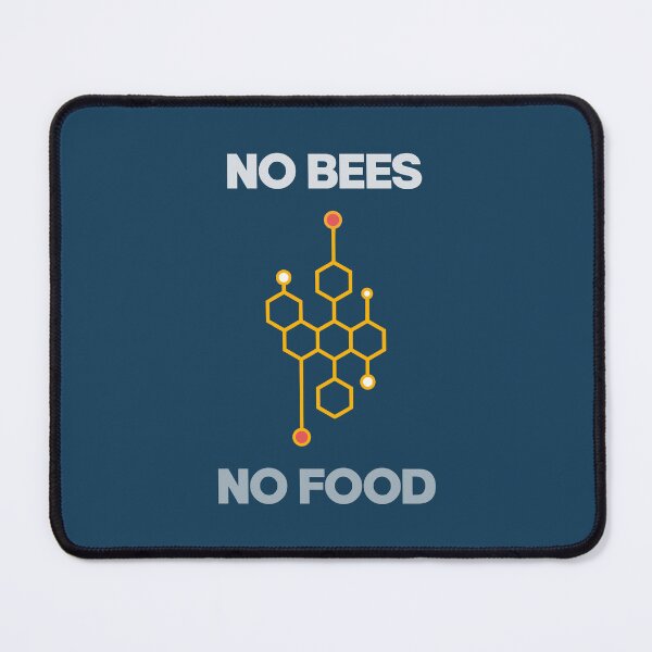 Item preview, No Bees, No Food designed and sold by PrairieGrouse.