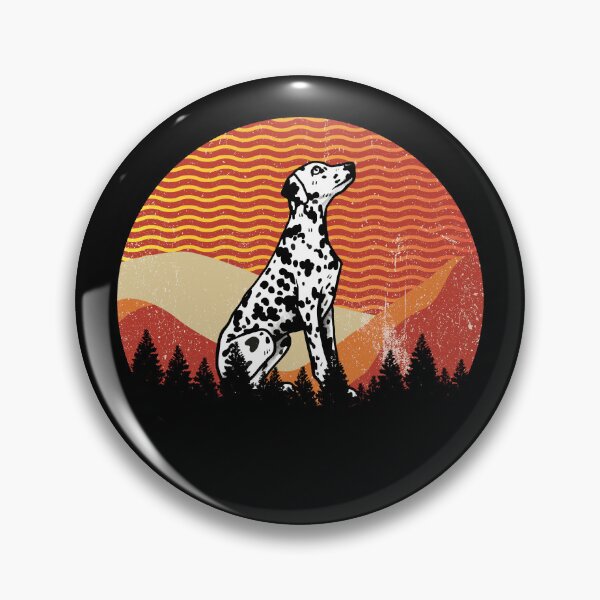 Item preview, Distressed Wavy Lines Sky Dalmatian Dog Gift  designed and sold by Guarddogdrive.