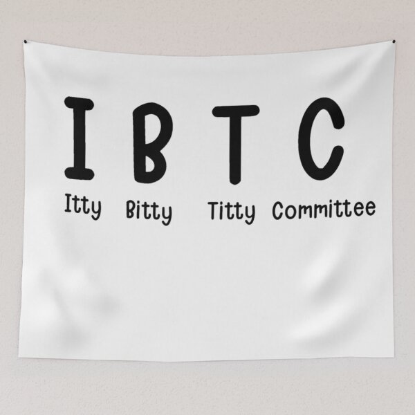 Item preview, Itty Bitty Titty Committee designed and sold by beckahbrooks.