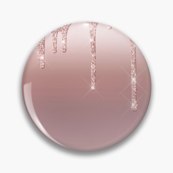 Artikelvorschau, Glitzernder Tropfen in Metallic-Roségold entworfen und verkauft von KarolinaPaz.