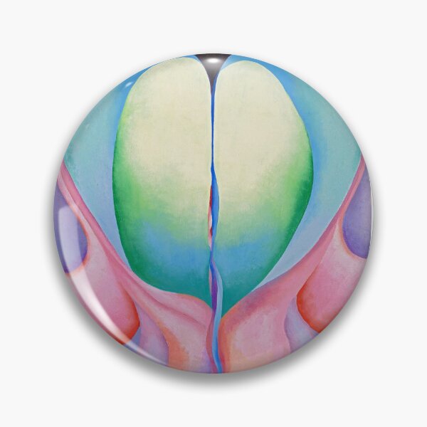Item preview, Georgia O’Keeffe (1887–1986), Music, Pink and Blue No. 2 | Music Pink and Blue II, 1918 by Georgia O'Keeffe designed and sold by TeeARTHY.