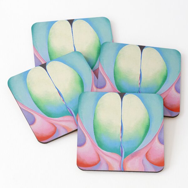 Item preview, Georgia O’Keeffe (1887–1986), Music, Pink and Blue No. 2 | Music Pink and Blue II, 1918 by Georgia O'Keeffe designed and sold by TeeARTHY.