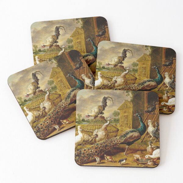 Item preview, Poultry Farm - 1650 - Adriaen van Utrecht designed and sold by CaritasDomesticus.