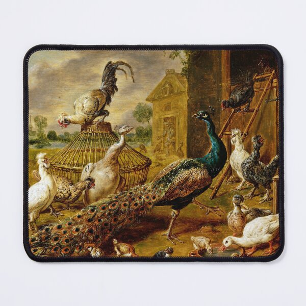 Item preview, Poultry Farm - 1650 - Adriaen van Utrecht designed and sold by CaritasDomesticus.