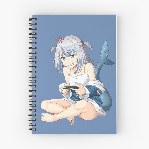 Item preview, Gawr Gura - Afternoon Video Gamer designed and sold by HaremuGacha.